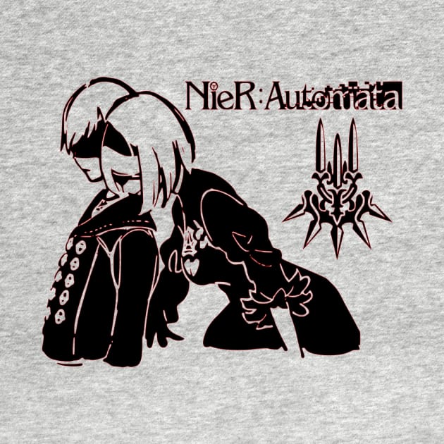 9S and 2B Nier Automata by OtakuPapercraft